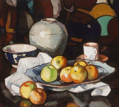 Natura morta: mele e vaso da Samuel John Peploe